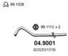 AUDI 823253131B Exhaust Pipe